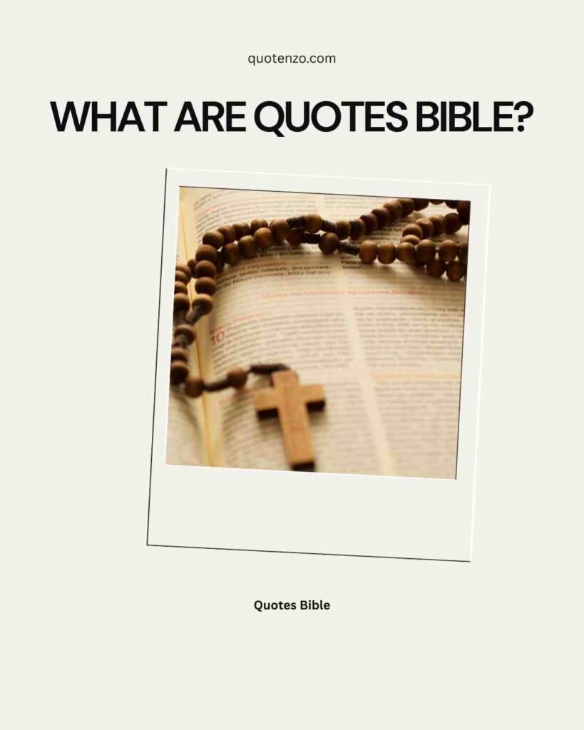Quotes Bible