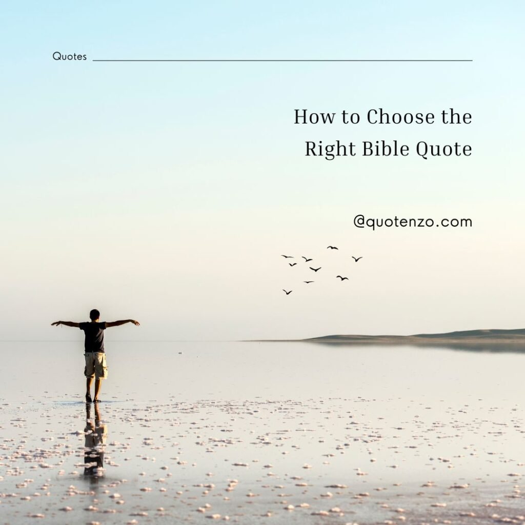 Best Quotes from the Bible