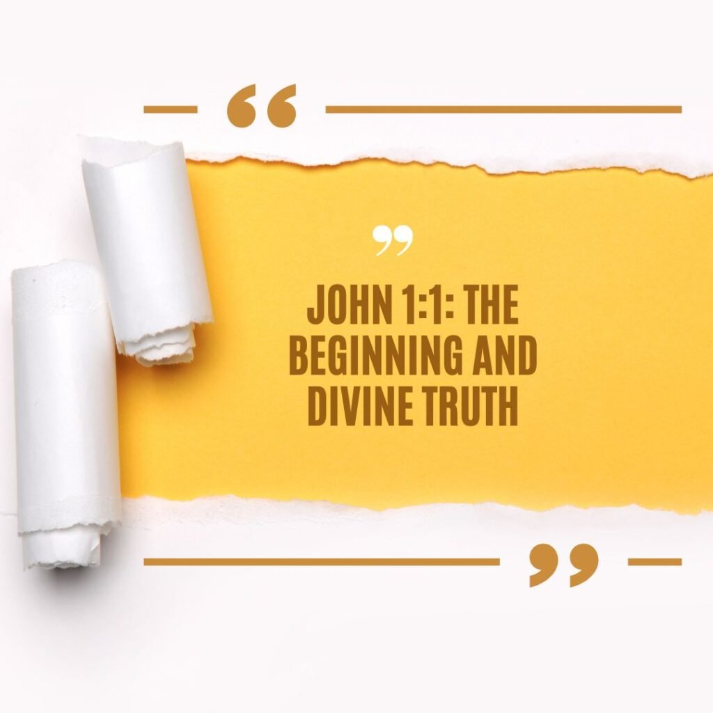John Quotes Bible