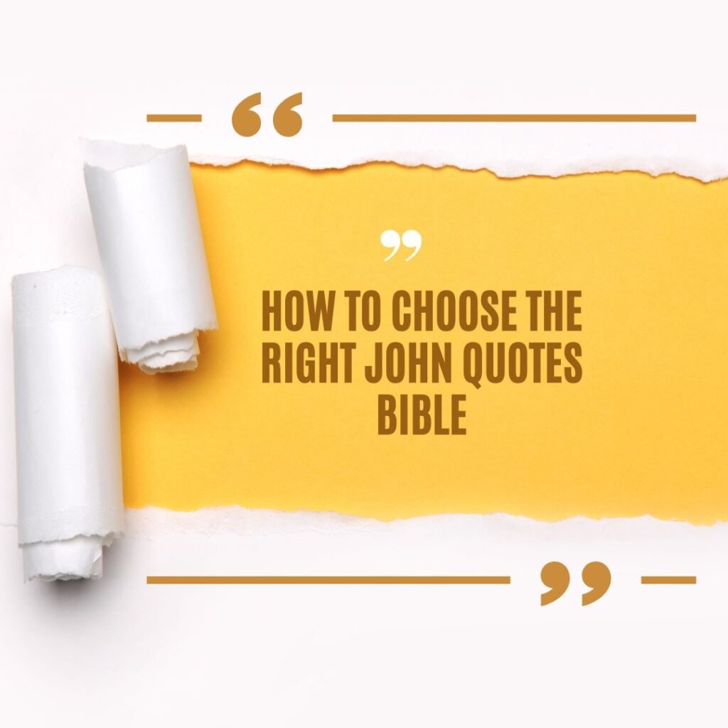 John Quotes Bible