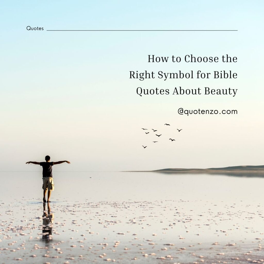 Bible Quotes About Beauty
