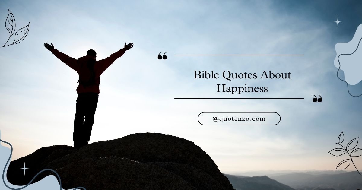 Bible Quotes About Happiness