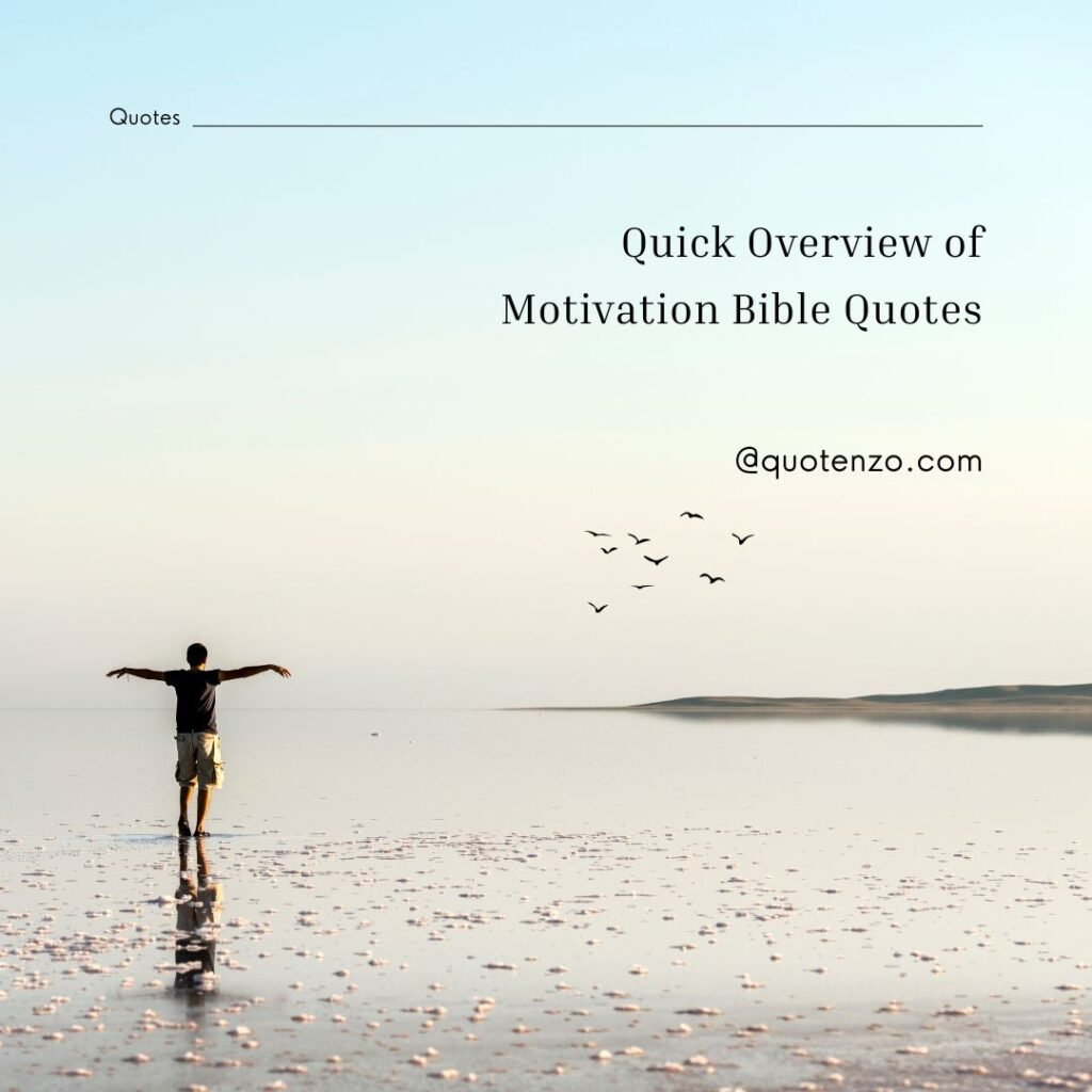 Motivation Bible Quotes