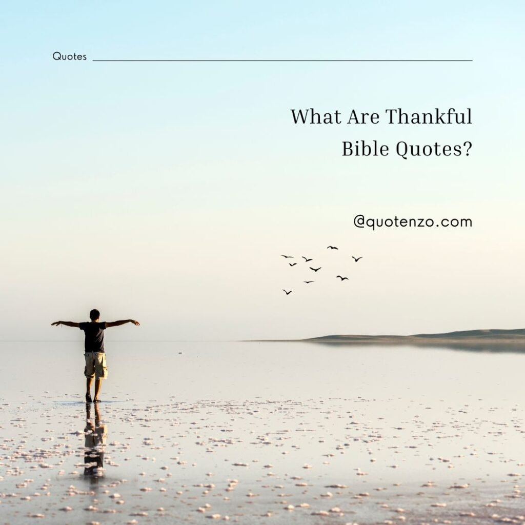 Thankful Bible Quotes