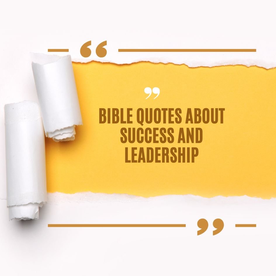 Bible Quotes About Success