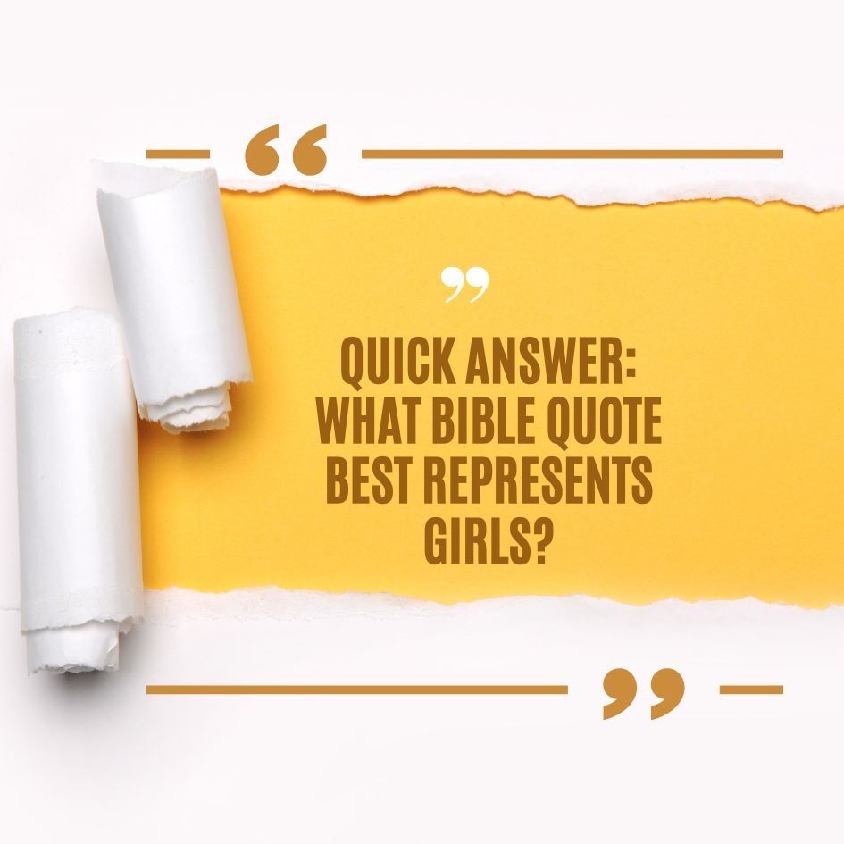 Bible Quotes for Girls