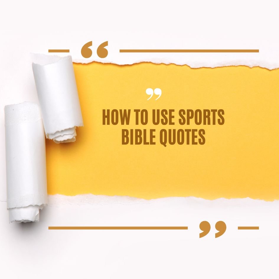 Sports Bible Quotes